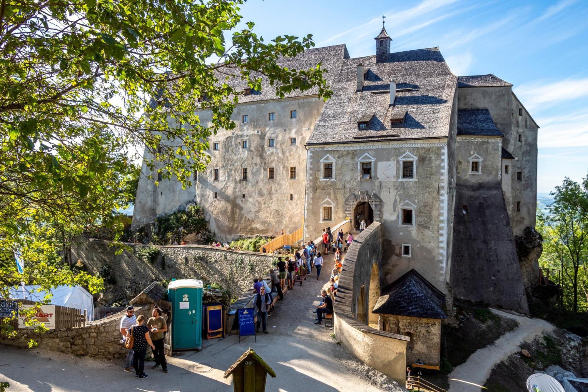 Hotel Burg Altpernstein Micheldorf in Oberösterreich Exterior foto